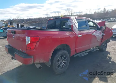 2021 Nissan Titan Sv 4X4 из США, поврежденный, VIN 1N6AA1ED1MN500144